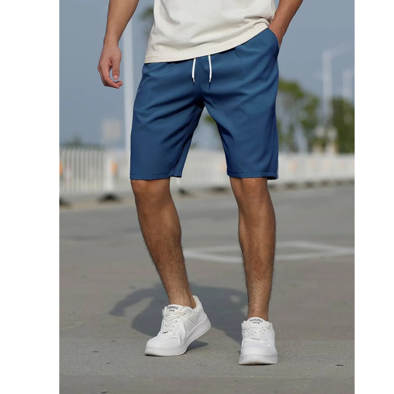 Pieter - Casual short met trekkoord en lage taille heren