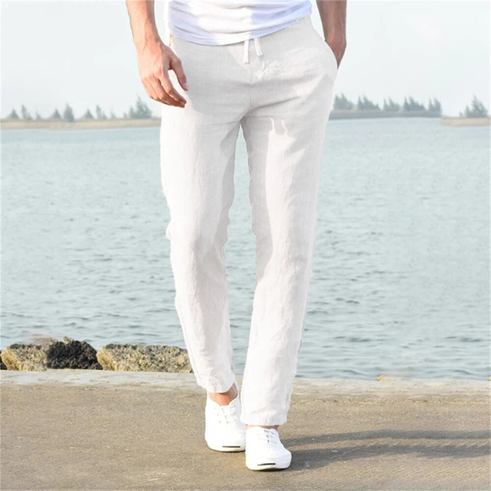 Niek - Lichtgewicht pantalon met comfortabele pasvorm heren