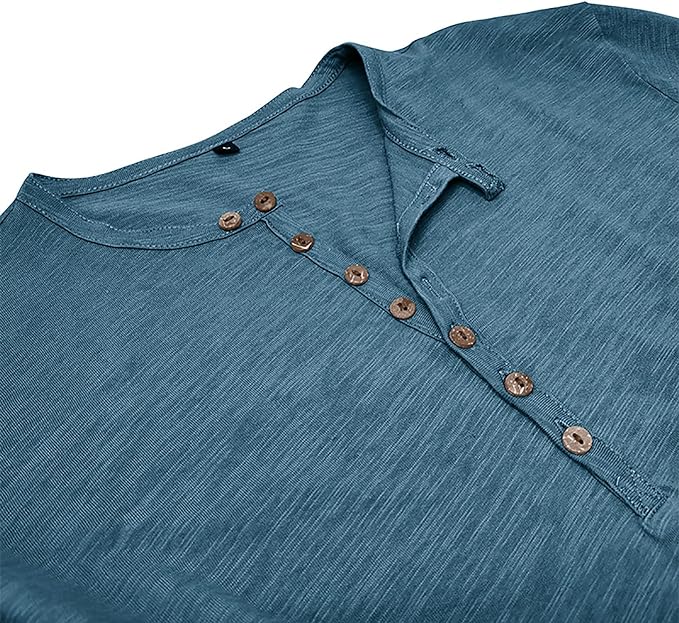 Daan | Shirt met lange mouwen voor heren met knoopsluiting