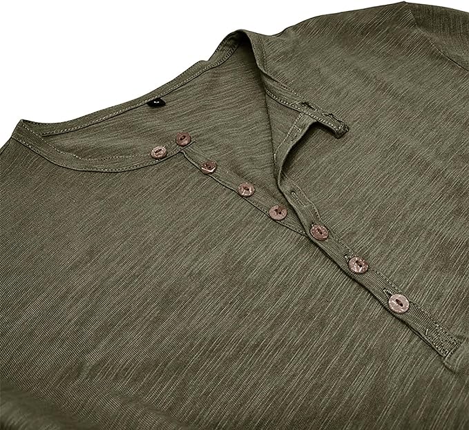 Daan | Shirt met lange mouwen voor heren met knoopsluiting