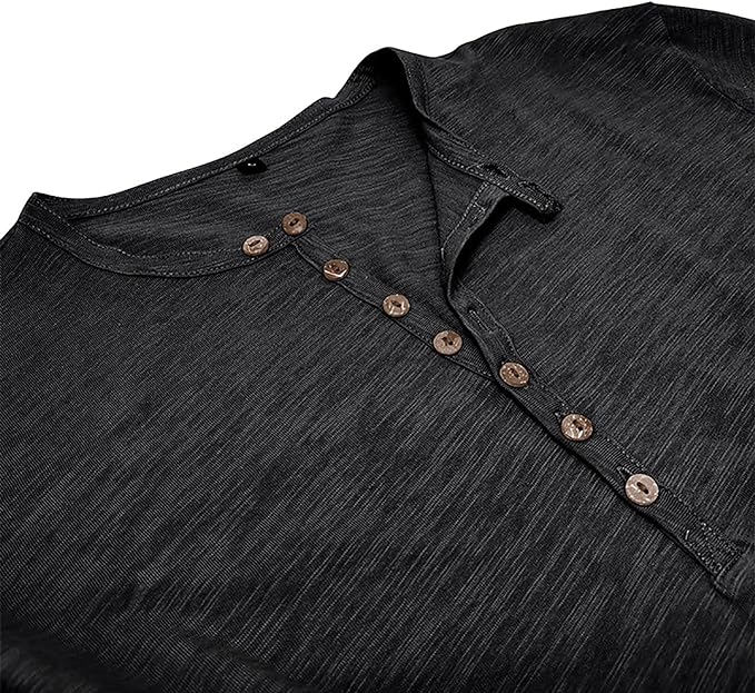 Daan | Shirt met lange mouwen voor heren met knoopsluiting