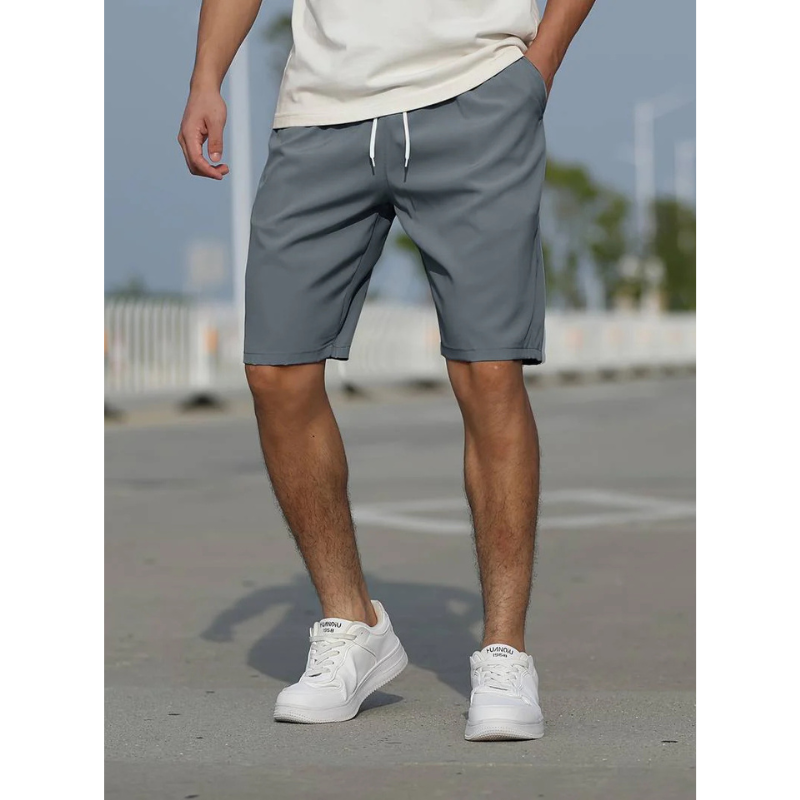 Pieter - Casual short met trekkoord en lage taille heren