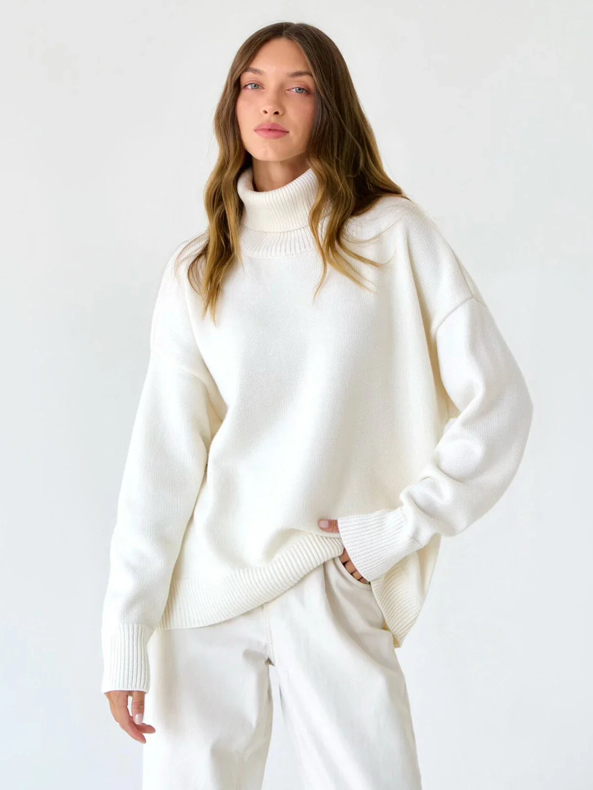 Olivia | Oversized coltrui voor dames