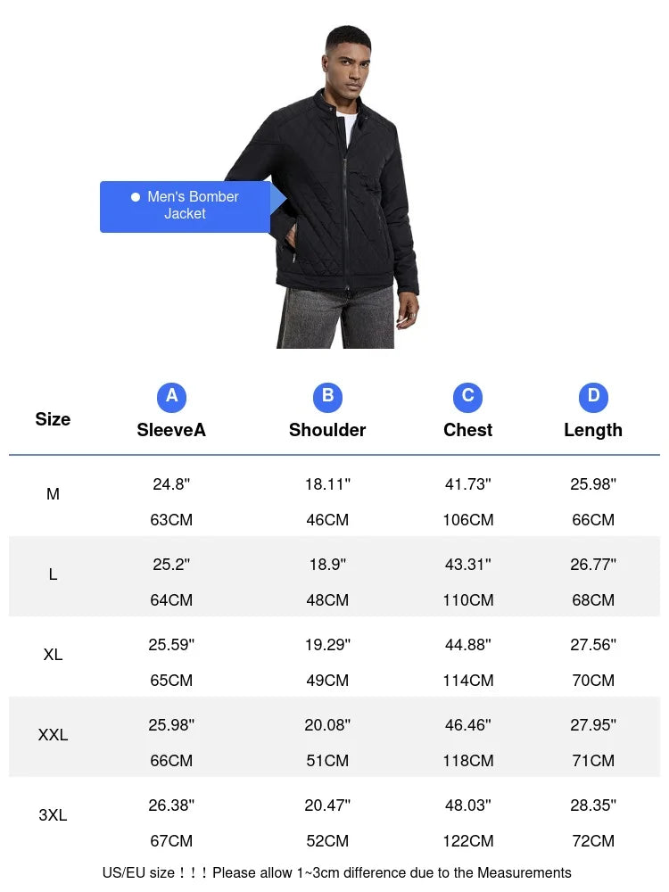 Mees | Gewatteerde jas voor heren