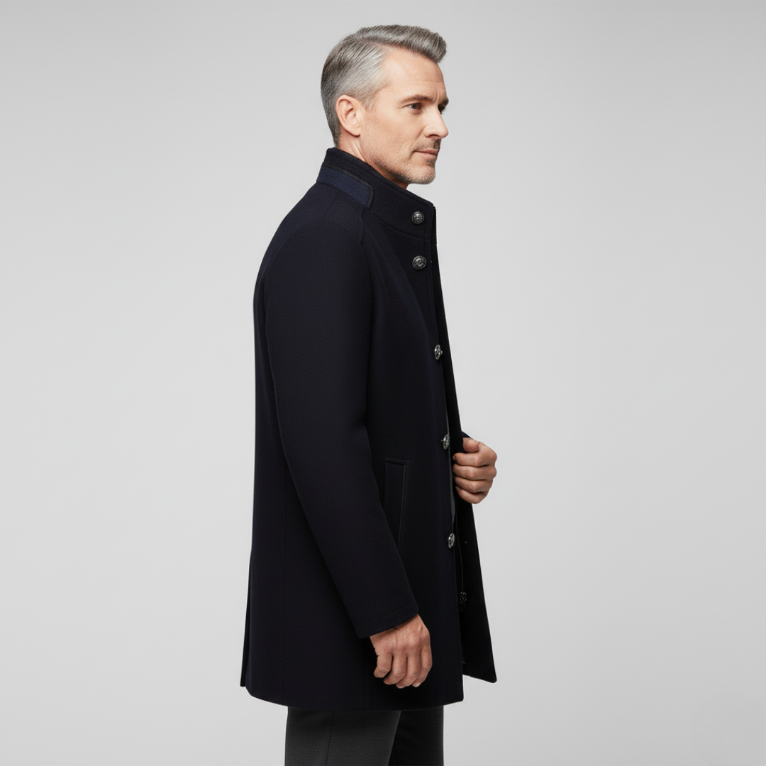 Pieter | Elegante winter overcoat voor heren