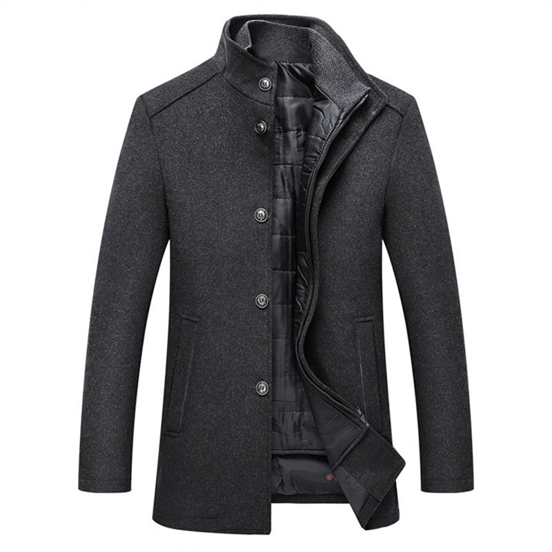 Pieter | Elegante winter overcoat voor heren
