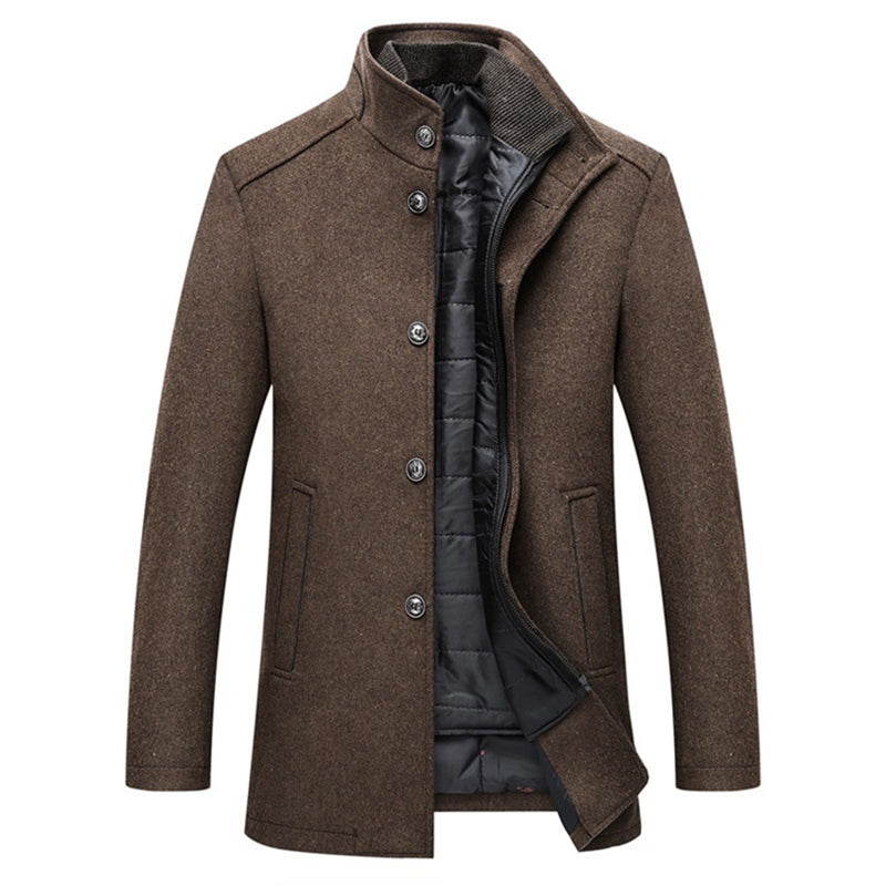 Pieter | Elegante winter overcoat voor heren