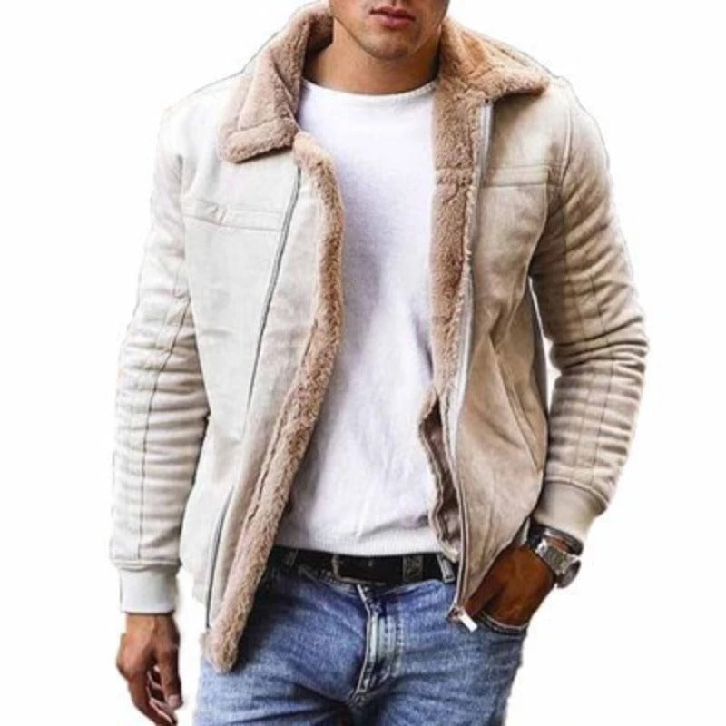 Daan | Shearling winterjas voor heren