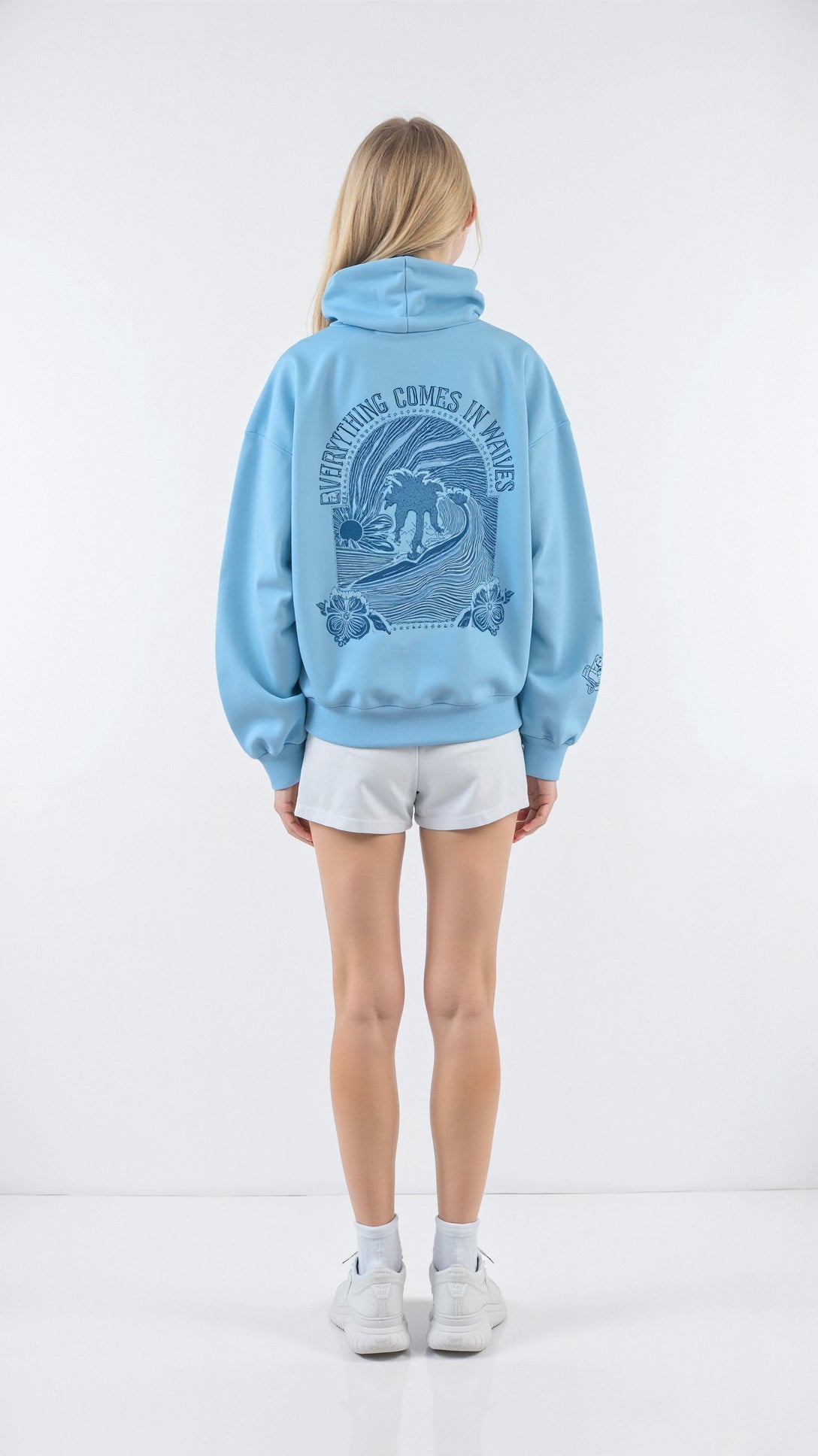 Eline - Hoodie met borduursel dames