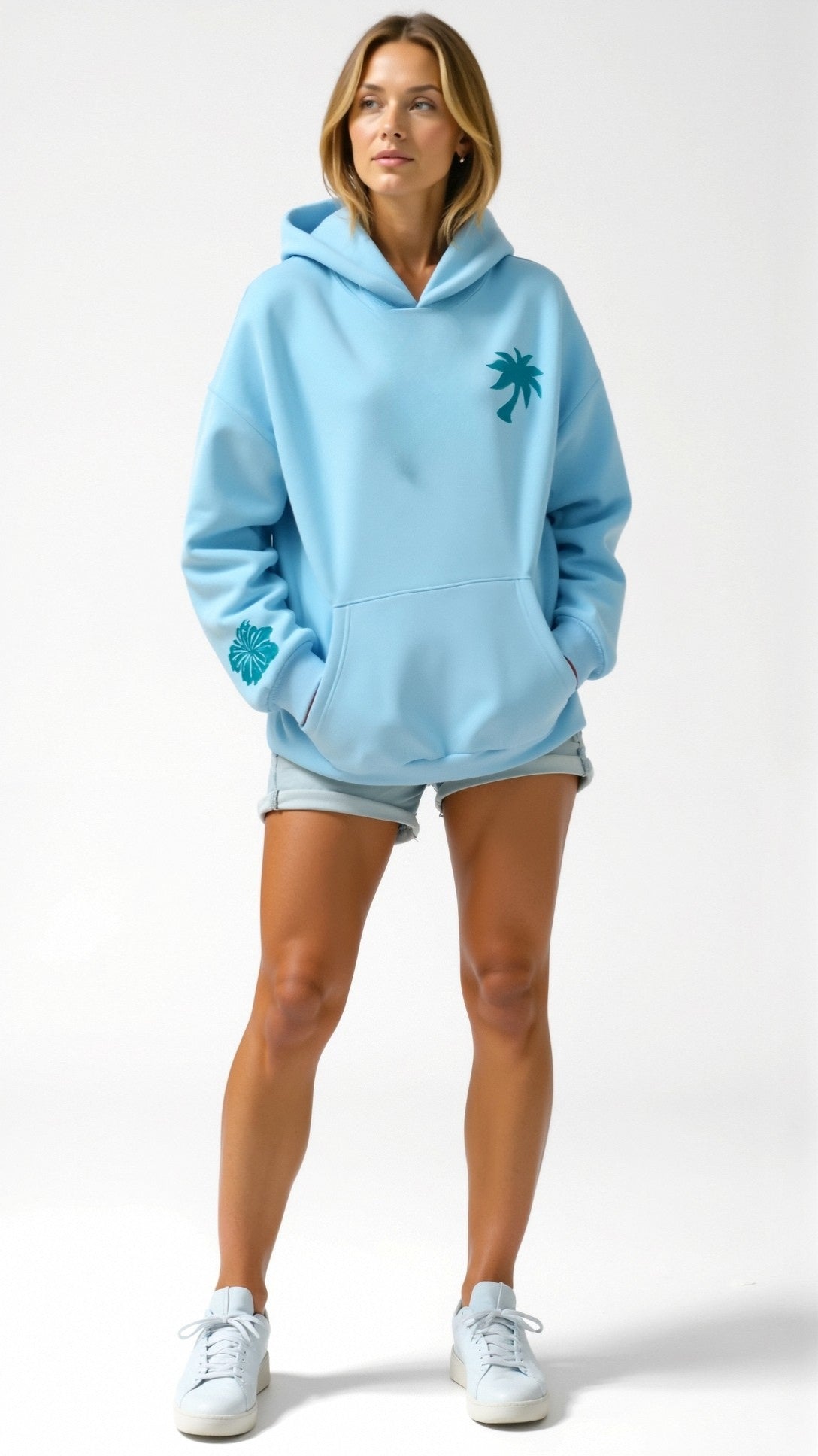 Eline - Hoodie met borduursel dames