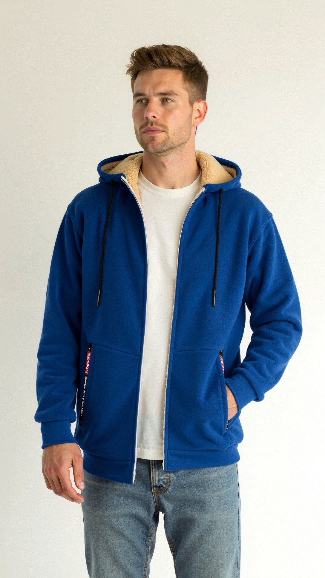 Sven | Hoodie met warme voering voor heren