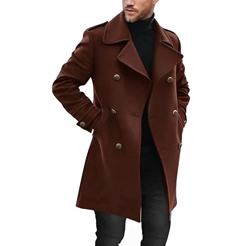 Mauro | Winter peacoat voor heren