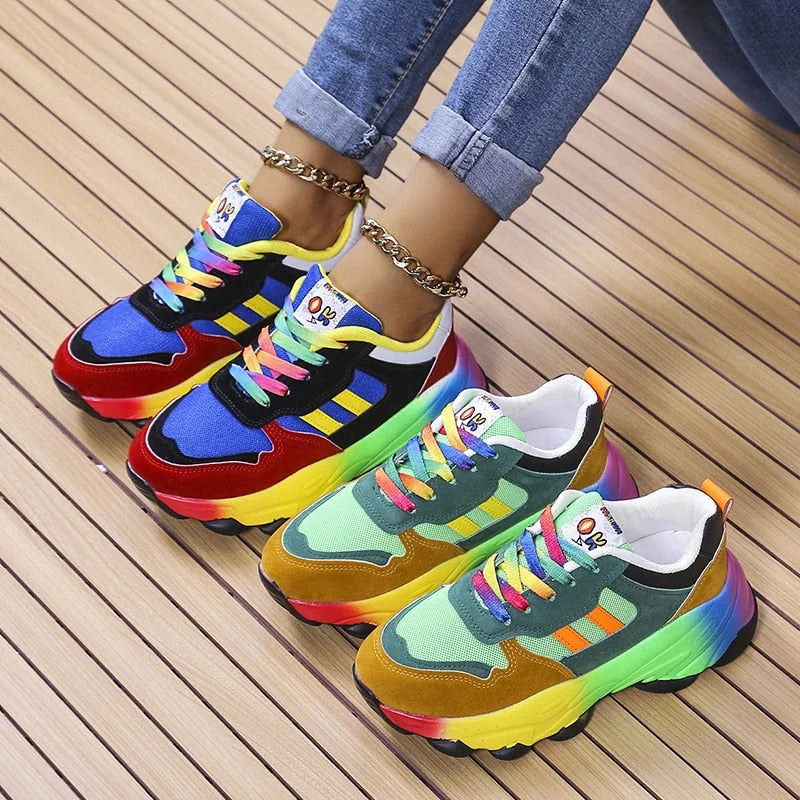 Gekleurde sneakers hotsell
