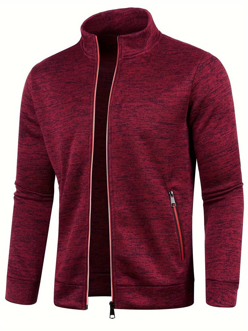 Luca | Kreukvrije ademende polyester herfst vest voor heren met gestroomlijnd design