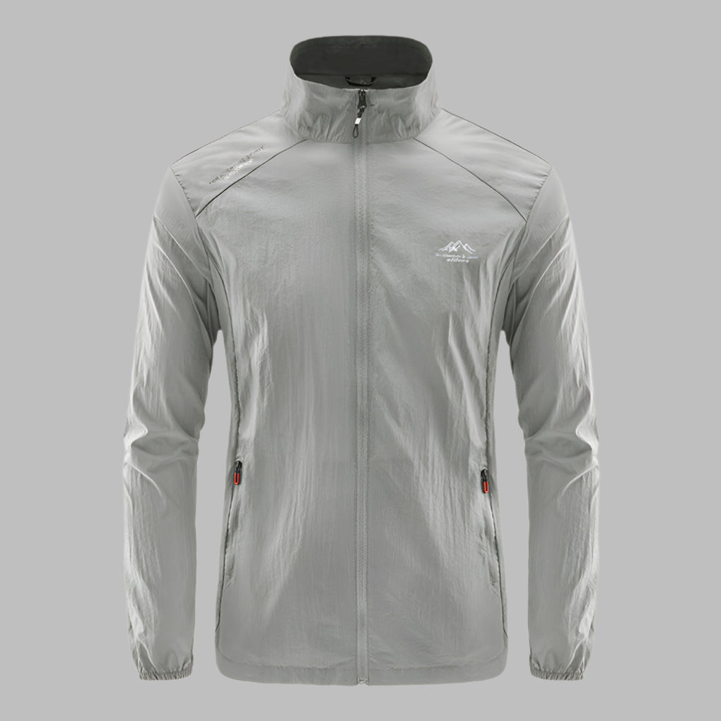 CallOff | Luchtige polyester herfst windjas voor heren met modern design