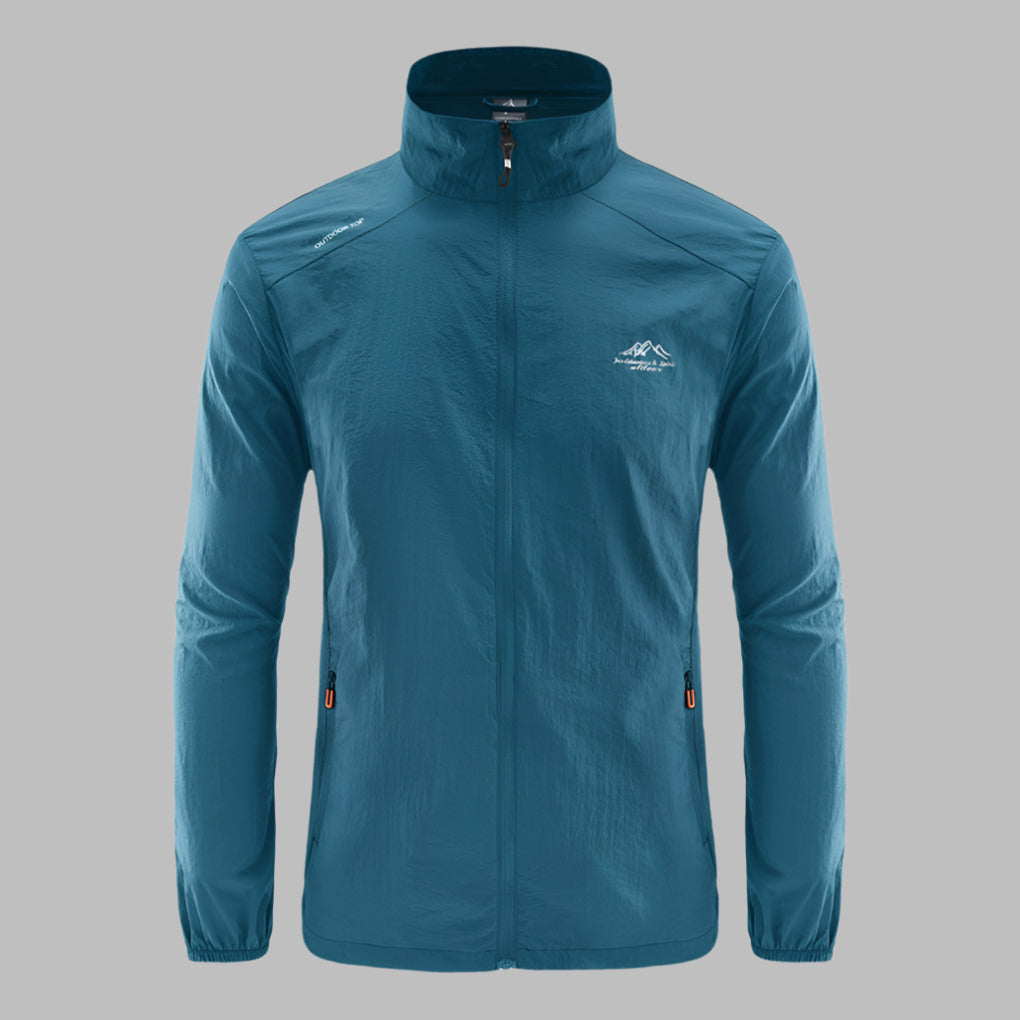 CallOff | Luchtige polyester herfst windjas voor heren met modern design