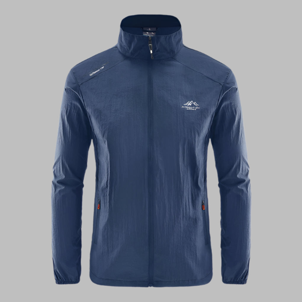 CallOff | Luchtige polyester herfst windjas voor heren met modern design