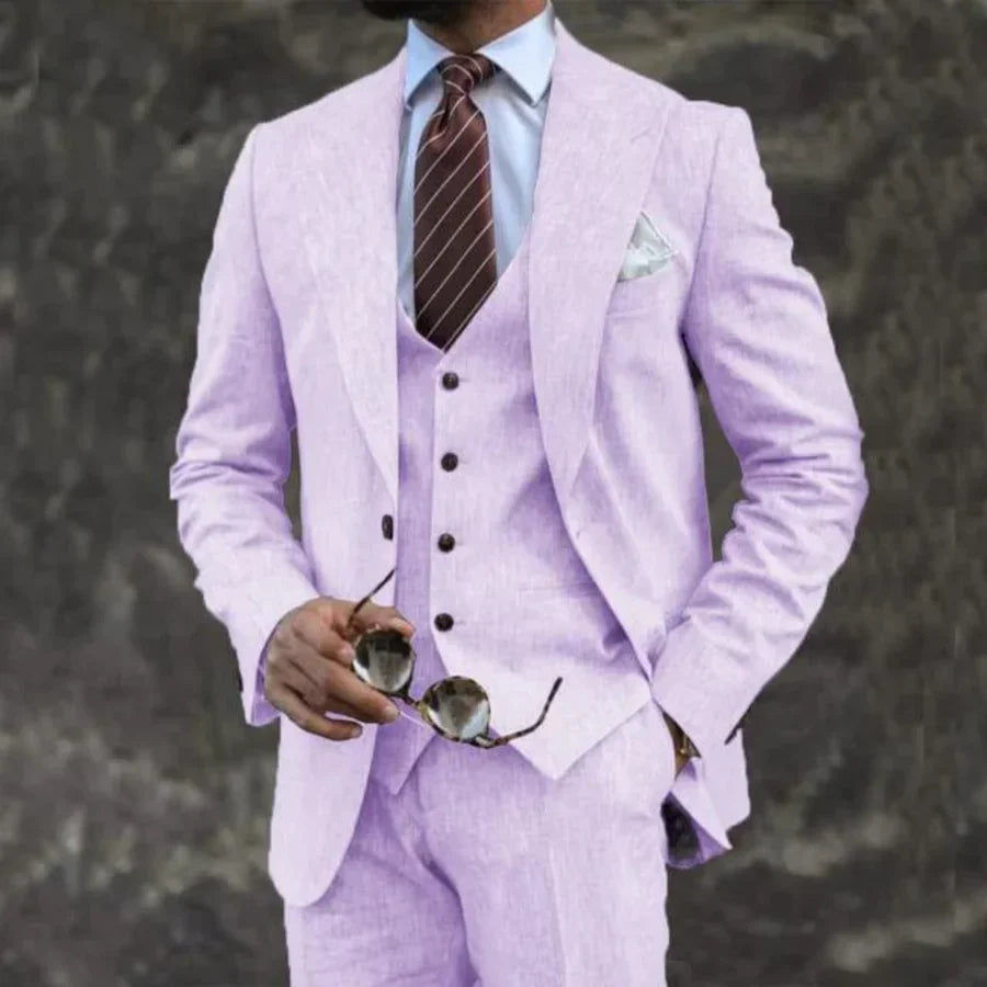 Edwin | Pak voor heren licht en ademend in hoogwaardige stof met een tailored fit