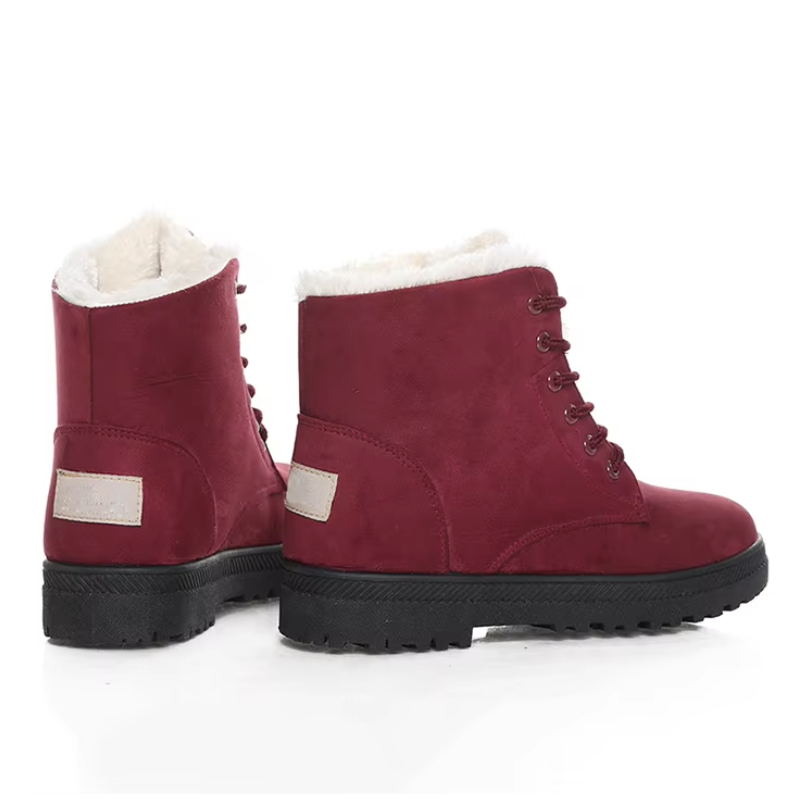 Esmee - Bont Hoge Zool Winterschoenen Dames