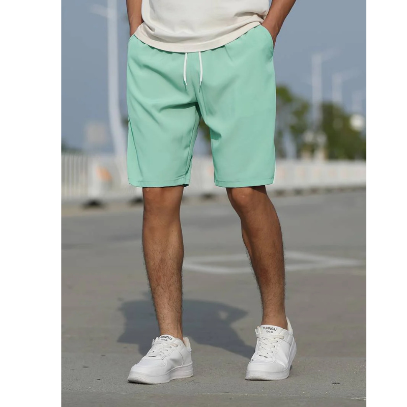 Pieter - Casual short met trekkoord en lage taille heren
