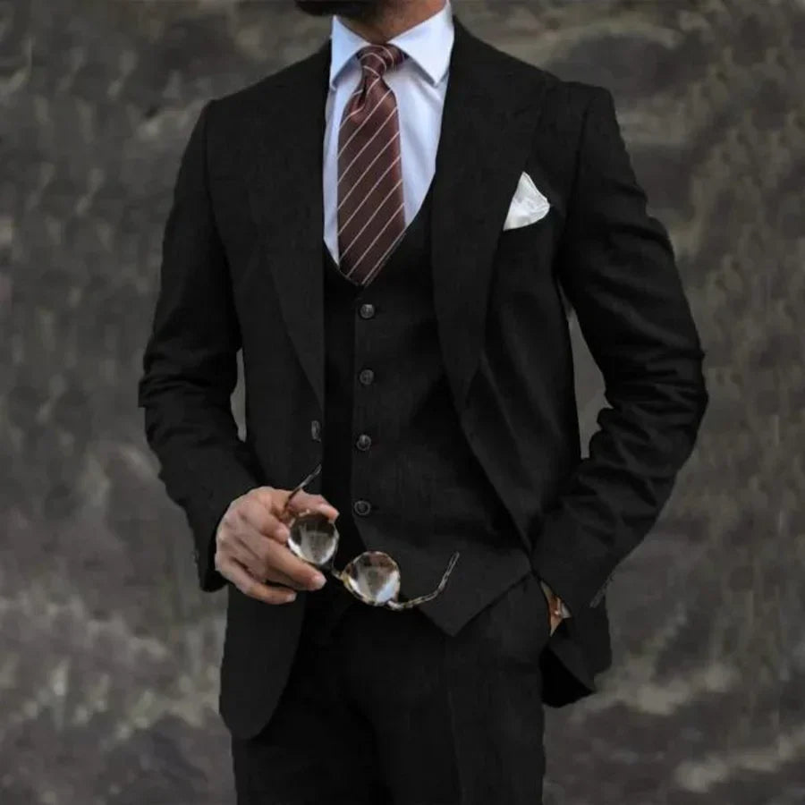 Edwin | Pak voor heren licht en ademend in hoogwaardige stof met een tailored fit