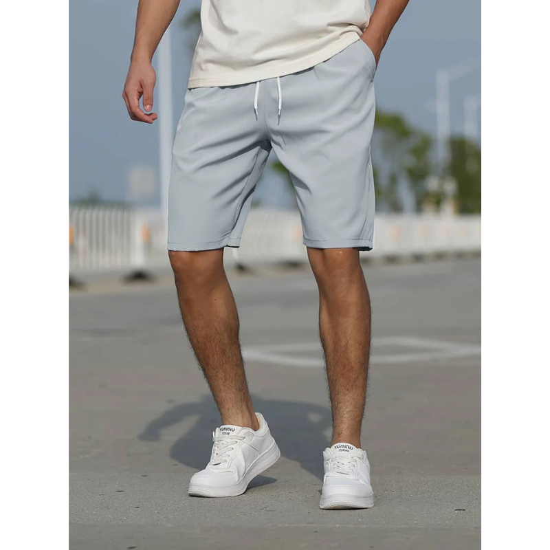 Pieter - Casual short met trekkoord en lage taille heren