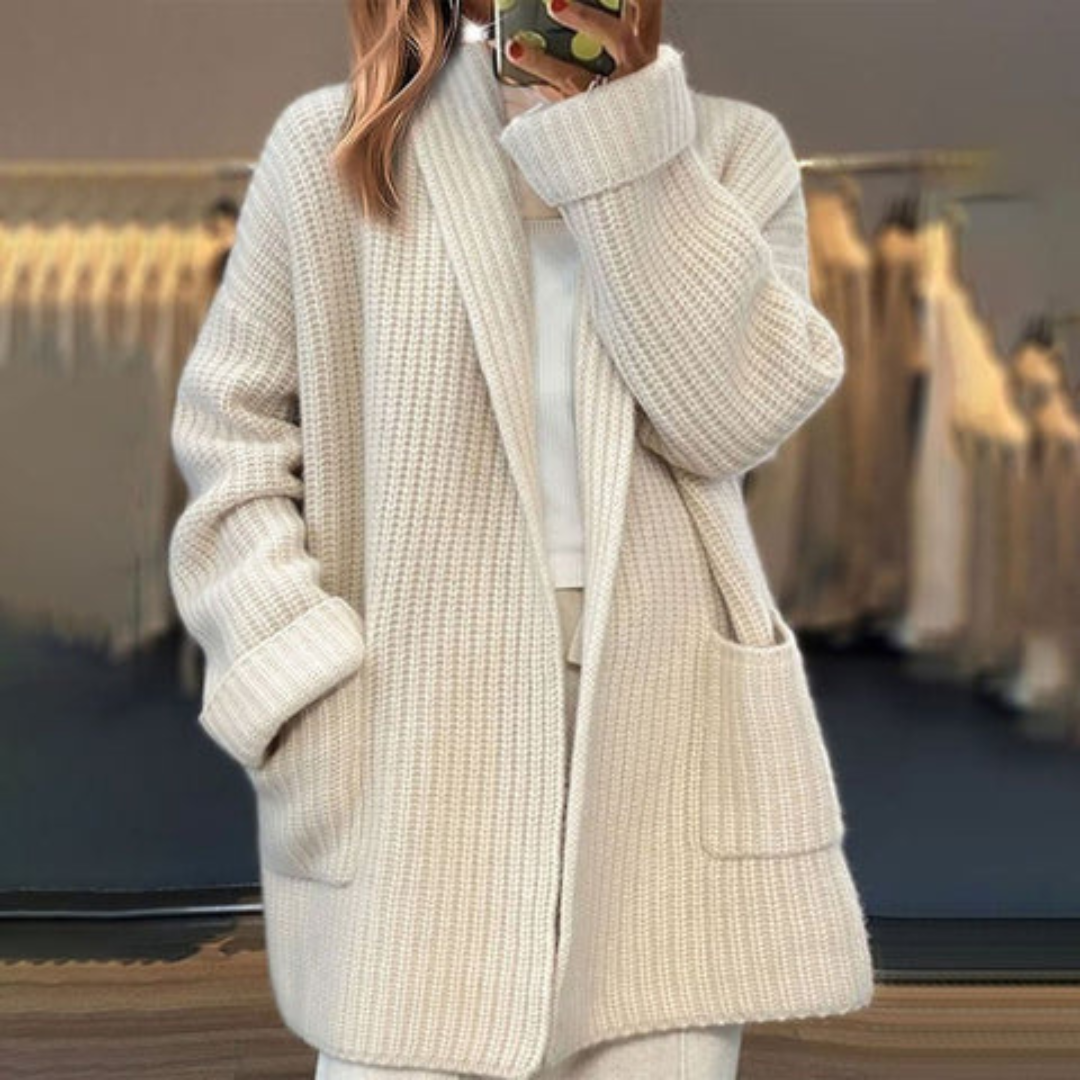 Gabby - Comfortabele gebreide oversized cardigan