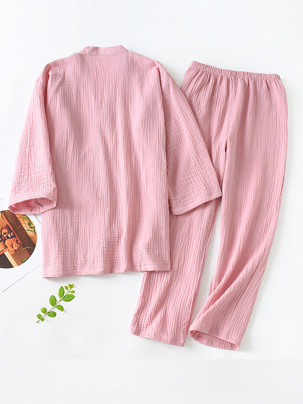 Yasmine - Comfortabele Katoenen Pyjama Set Voor Dagelijks Gebruik