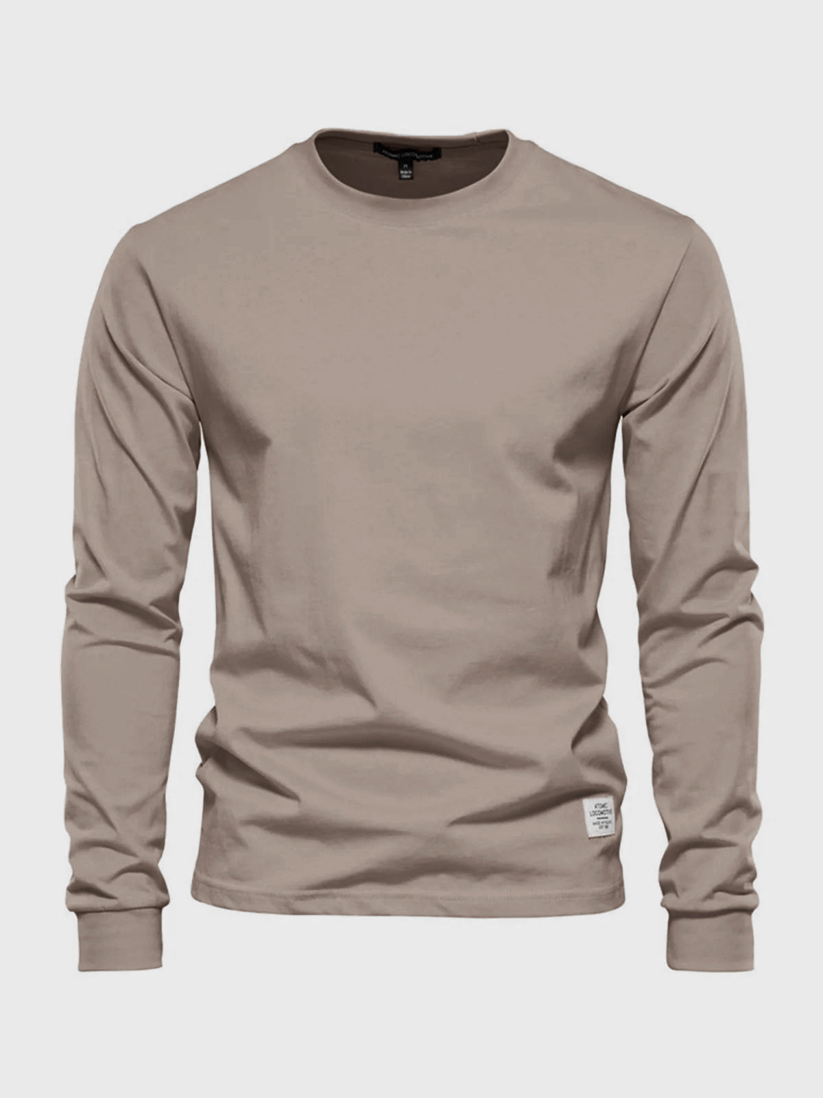Lukas | Zacht ademend katoenen shirt met lange mouwen voor heren met klassieke pasvorm