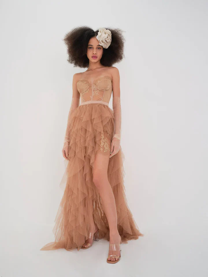 Michella - Elegante korset jurk