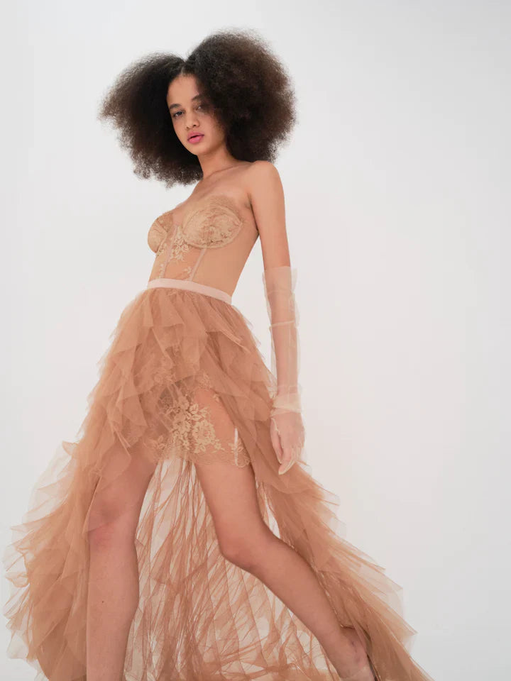 Michella - Elegante korset jurk