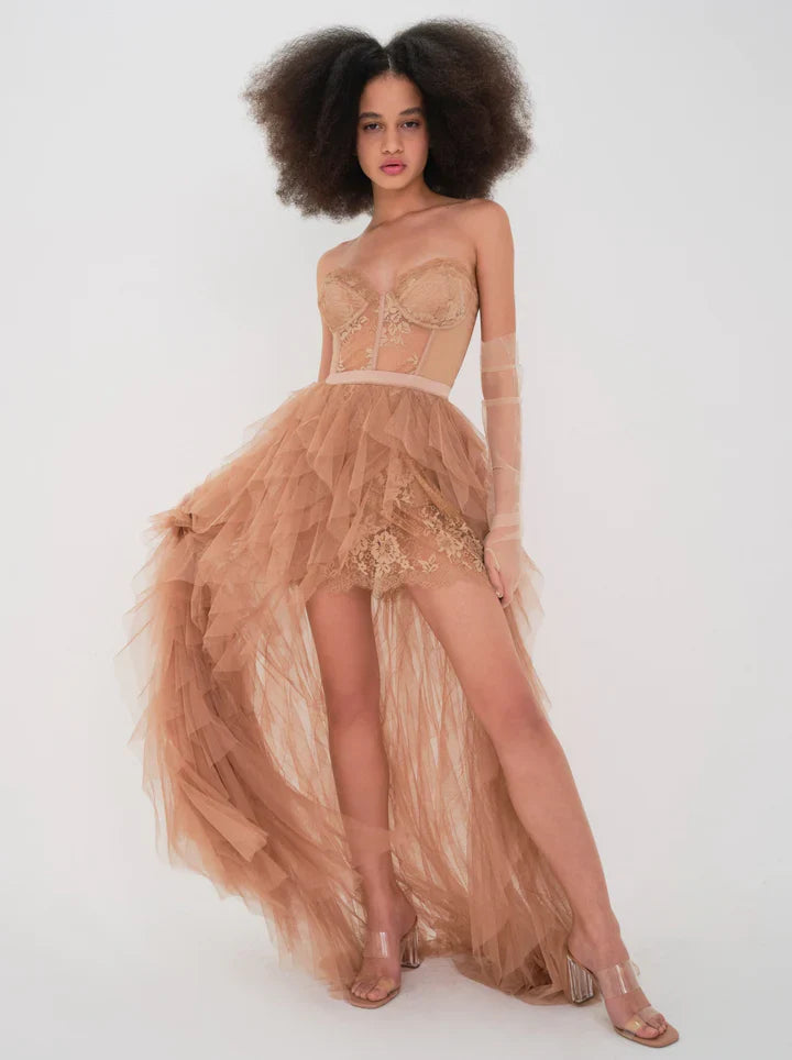 Michella - Elegante korset jurk