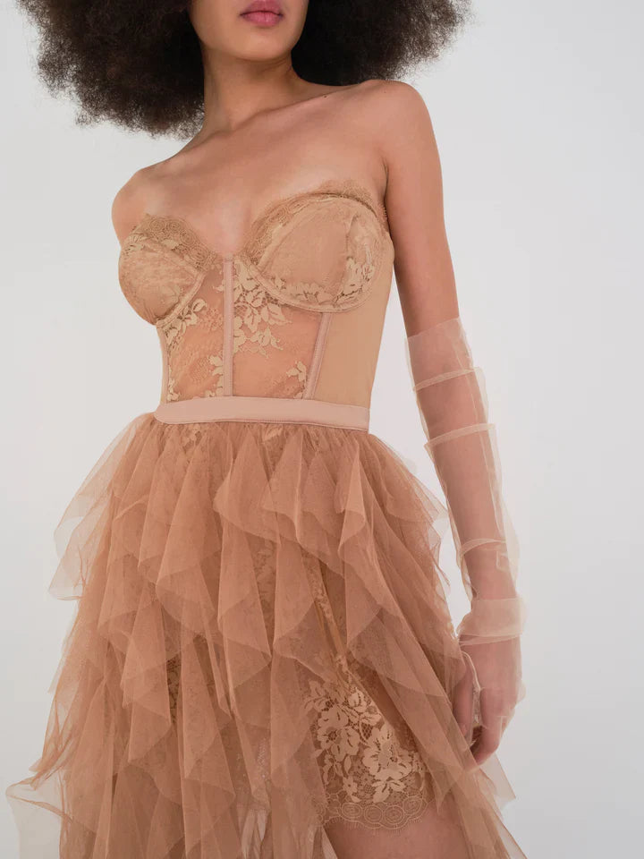 Michella - Elegante korset jurk