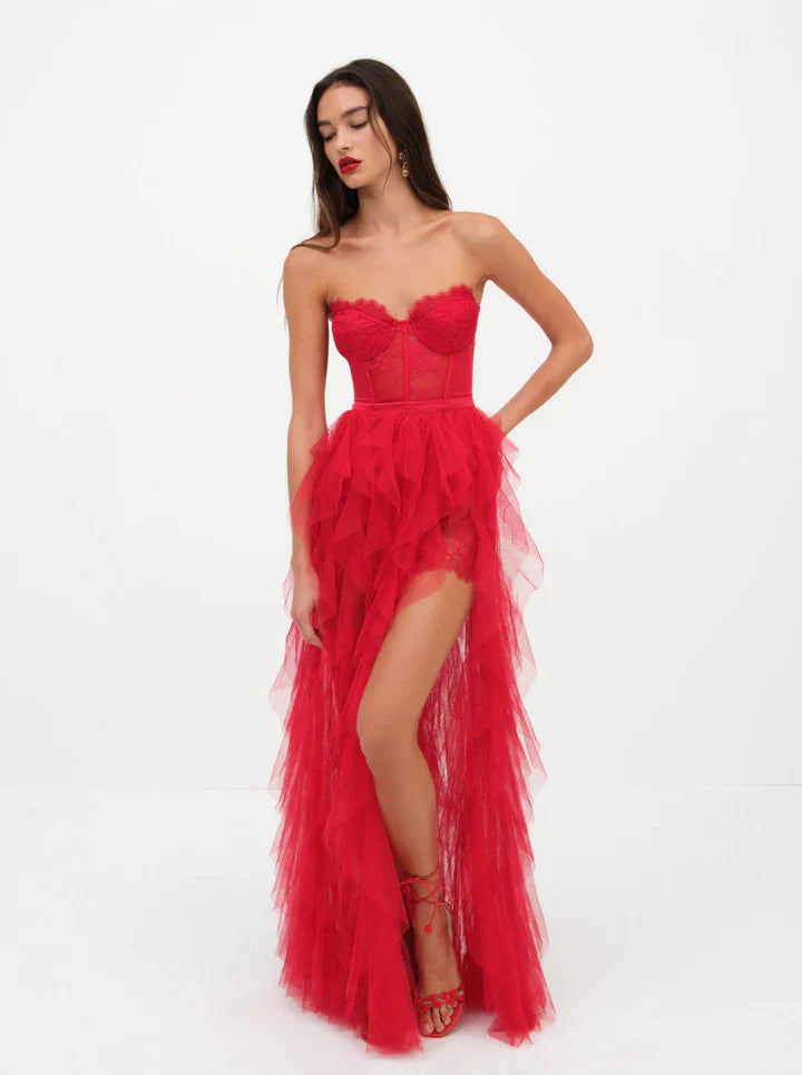 Michella - Elegante korset jurk