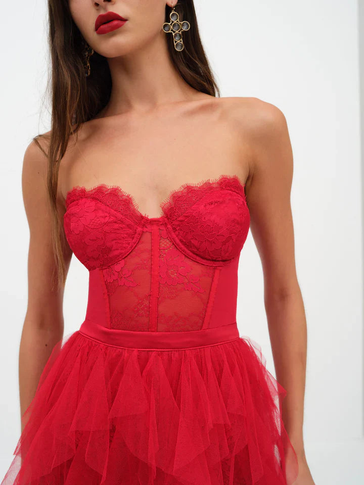 Michella - Elegante korset jurk