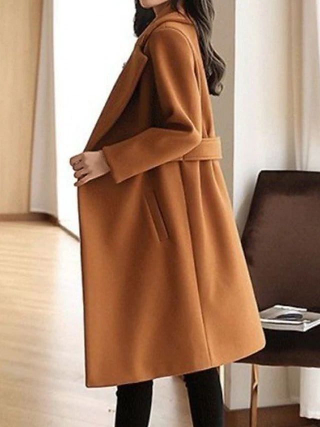 Stella - Luxe Damesmantel - Riem Trenchcoat - Stijlvol