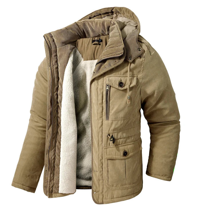 Stefan | Winterjas met warme voering voor heren