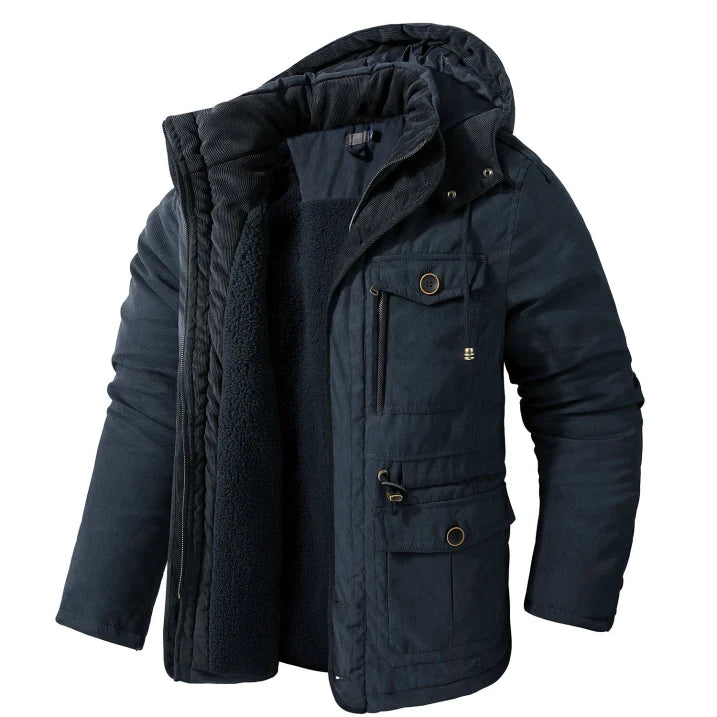 Stefan | Winterjas met warme voering voor heren
