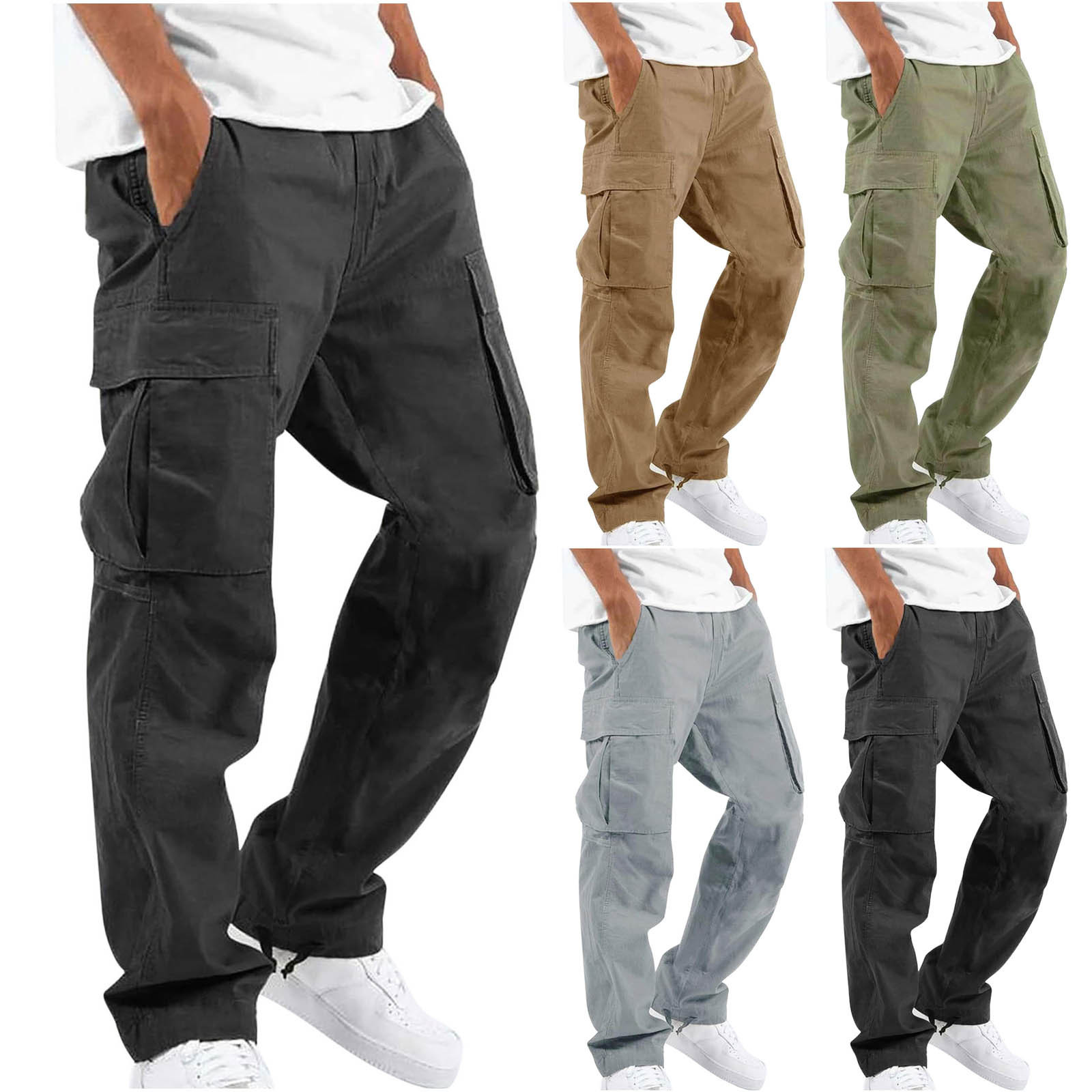 Heren cargo broek – Comfort en stijl in één voor elk moment van het tussenseizoen