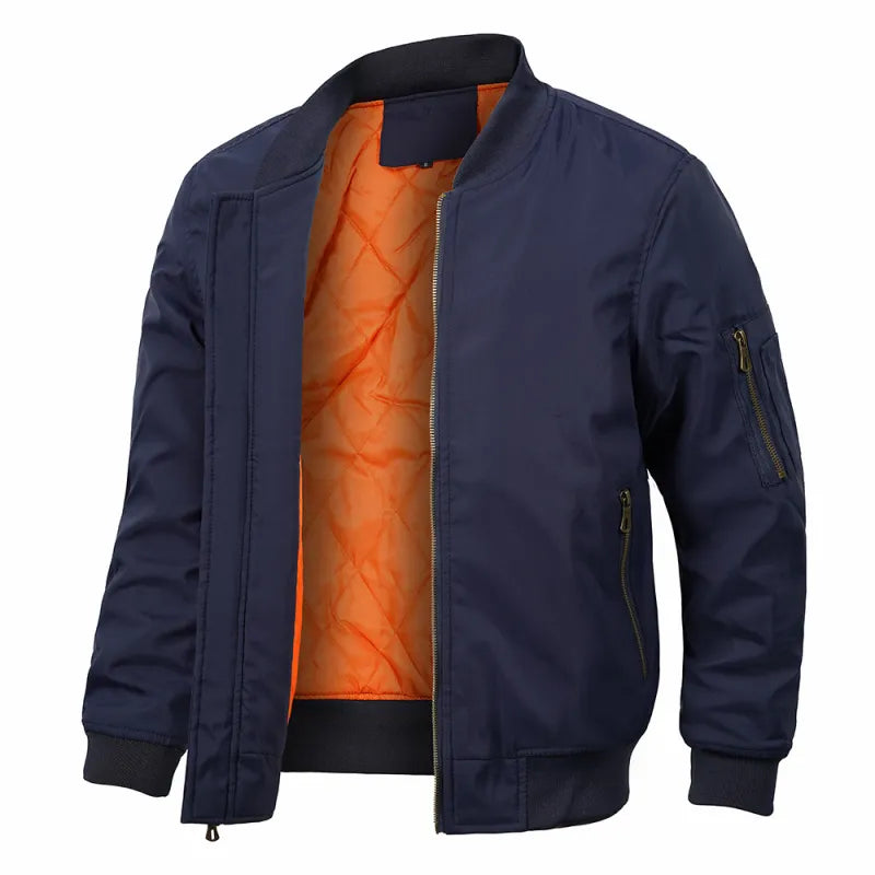 Tim - Heren Bomberjack - Met Rits - Trendy en Comfortabel