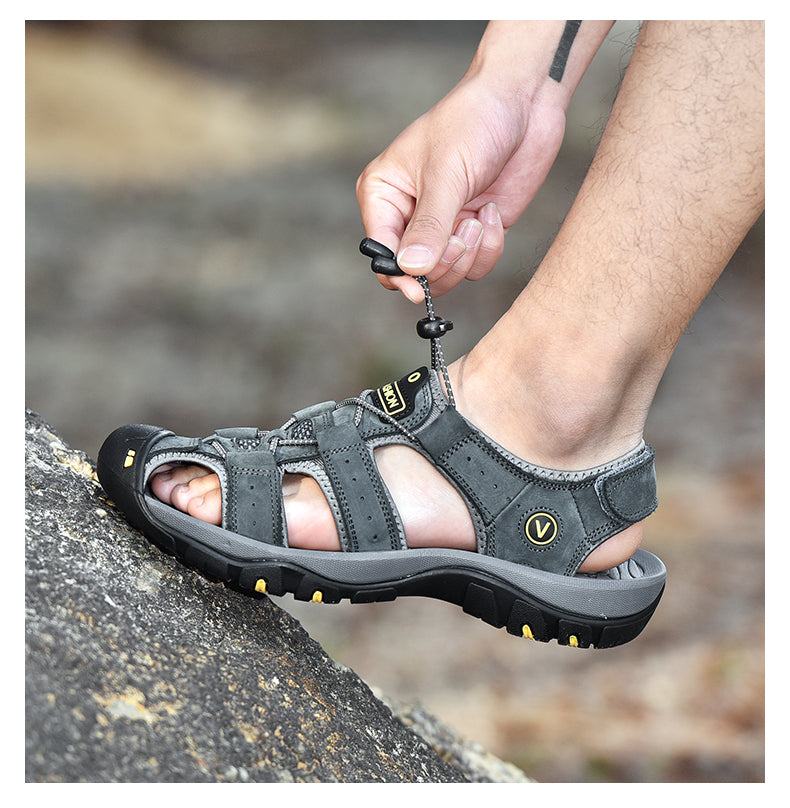 Heren sandalen – Stevige ondersteuning en klassiek comfort voor zomerse dagen