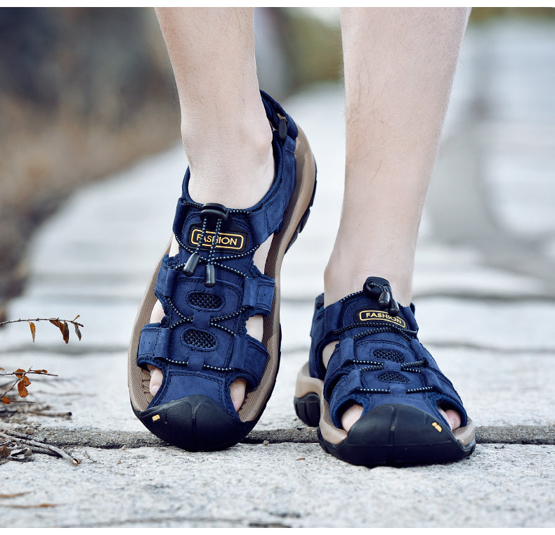 Heren sandalen – Stevige ondersteuning en klassiek comfort voor zomerse dagen