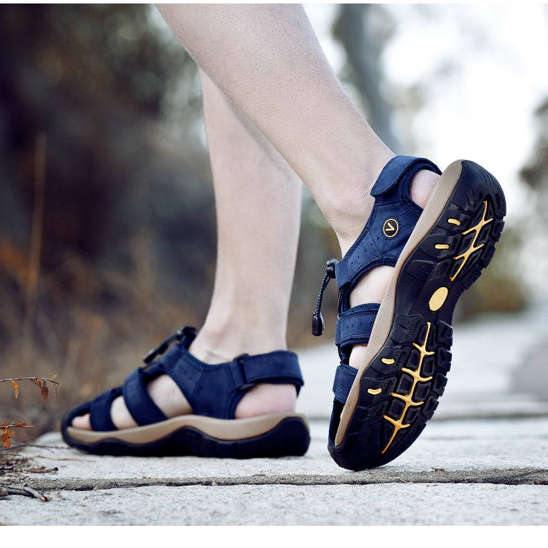 Heren sandalen – Stevige ondersteuning en klassiek comfort voor zomerse dagen