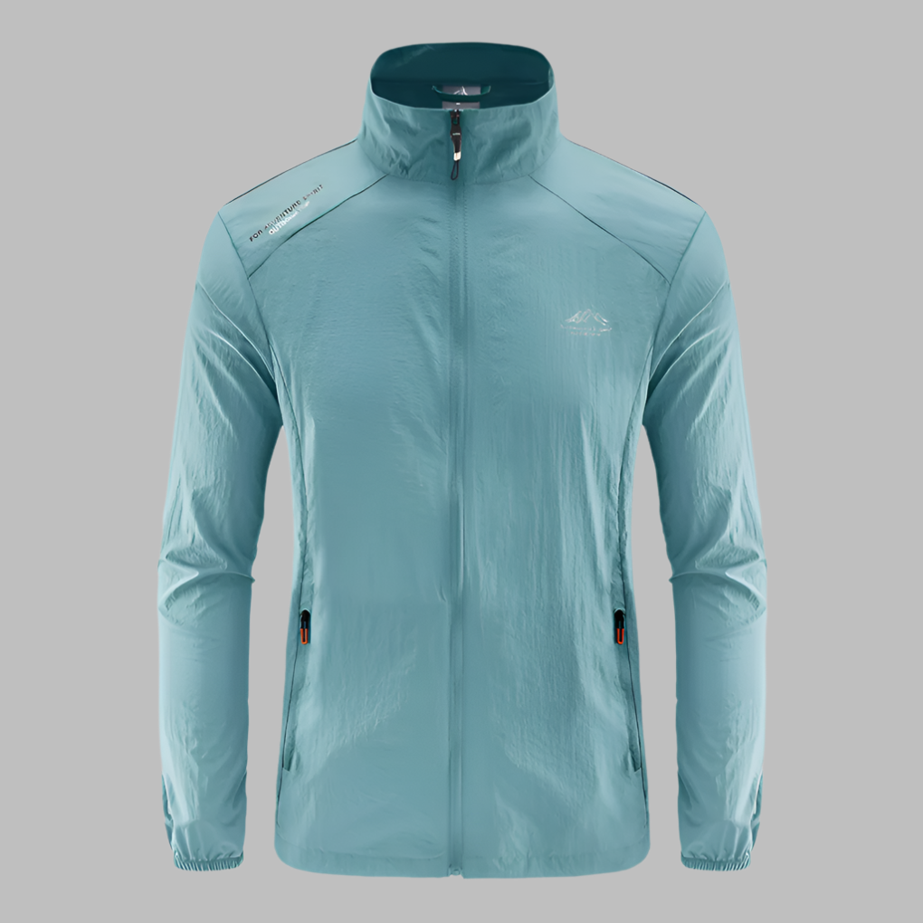 CallOff | Luchtige polyester herfst windjas voor heren met modern design