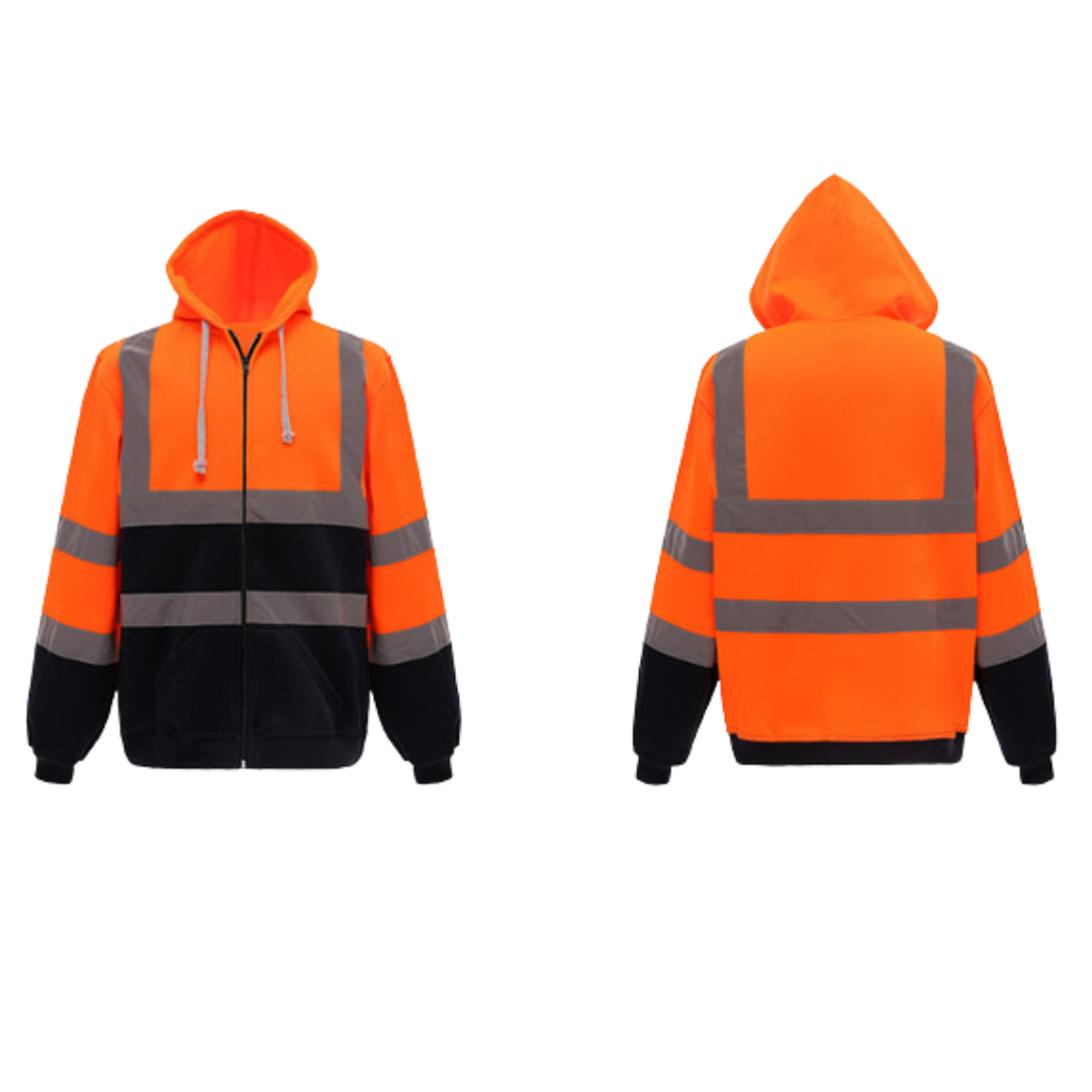 Sven - Heren Reflecterende Winter Ritsjas - Werkkleding