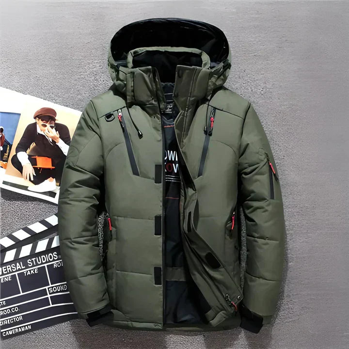 Lars | Gewatteerde winter parka voor heren