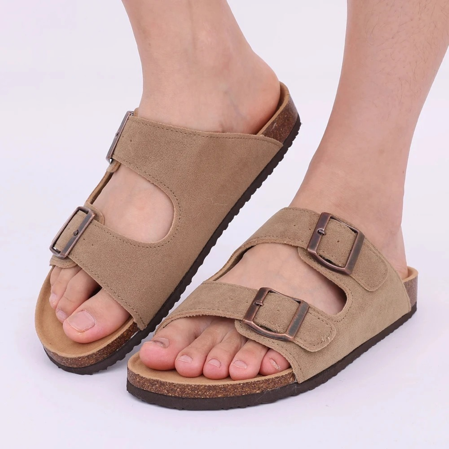 Evi - Kurk sandalen