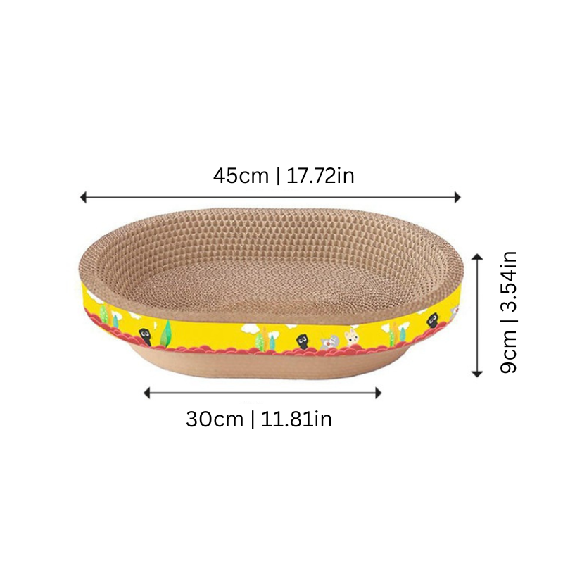 Karton paradijs voor katten