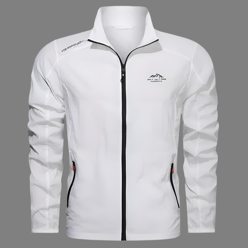 CallOff | Luchtige polyester herfst windjas voor heren met modern design