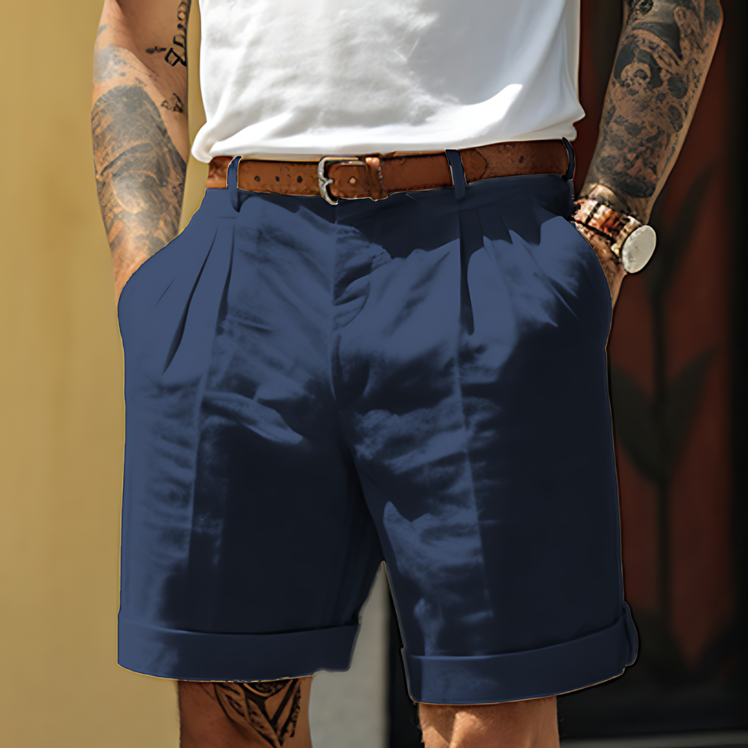 Joris - Elegante katoenen short heren